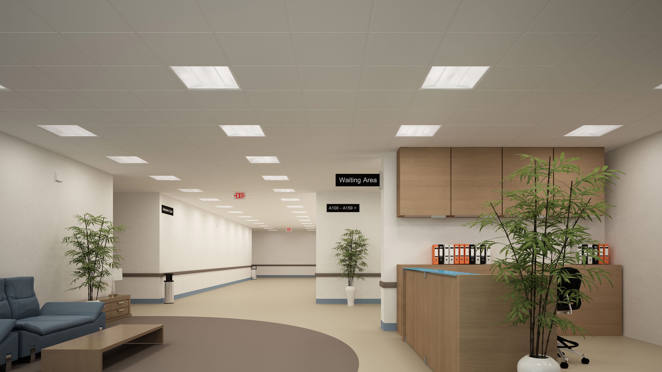 EDG/EDGR. Edge-Lit Exits Lamps Surface and Recessed Mount LED. by